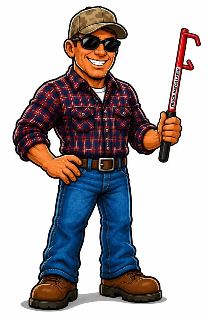 truck hatch latch cartoon bob
